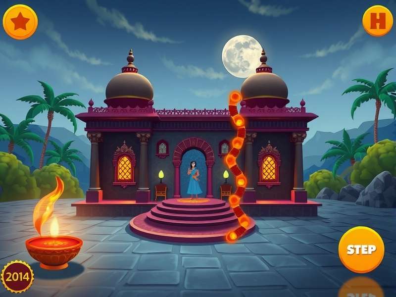 Diwali celebration in Ancient Mansion Riddles